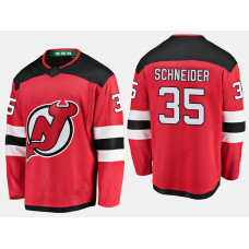 New Jersey Devils #35 Cory Schneider Home Breakaway Player Red Jersey