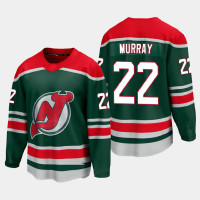 Men's New Jersey Devils Ryan Murray #22 Special Edition 2021 Green Jersey
