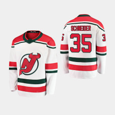 Youth New Jersey Devils Cory Schneider White Breakaway Player Alternate Jersey